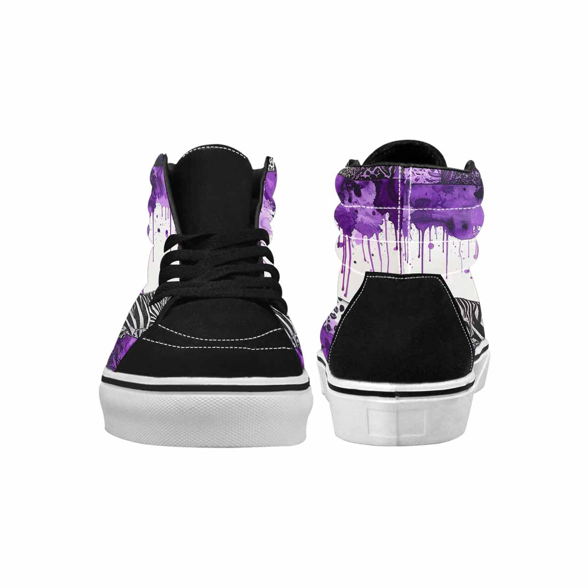 MEN'S Animal Print High Top Canvas Dreamcore Shoes