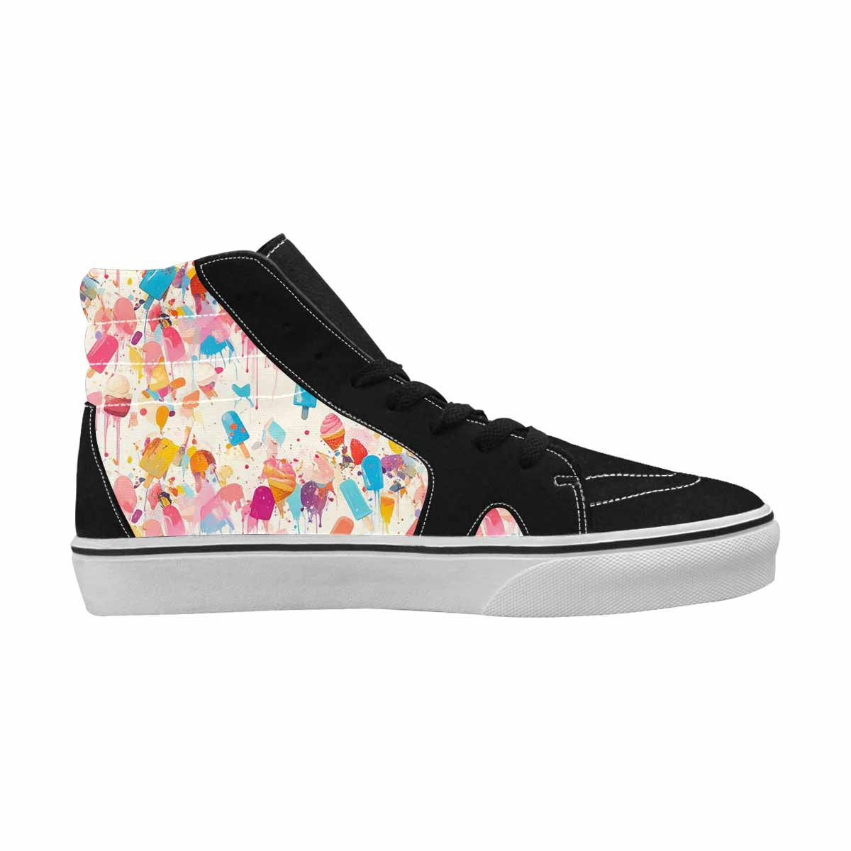 MEN'S Ice Cream Motif Ice High Top Canvas Y2K Shoes