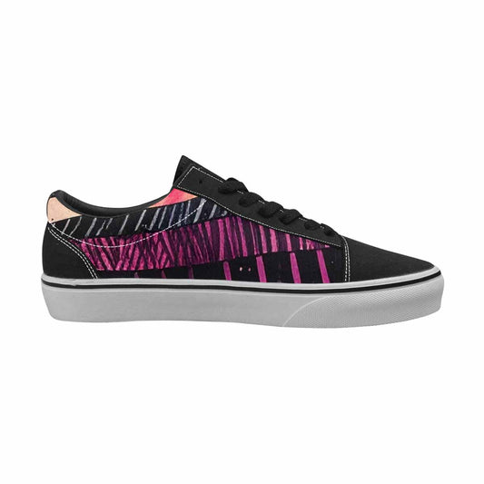MEN'S Zebra Stripe Burst Lace-Up Canvas Dreamcore Shoes