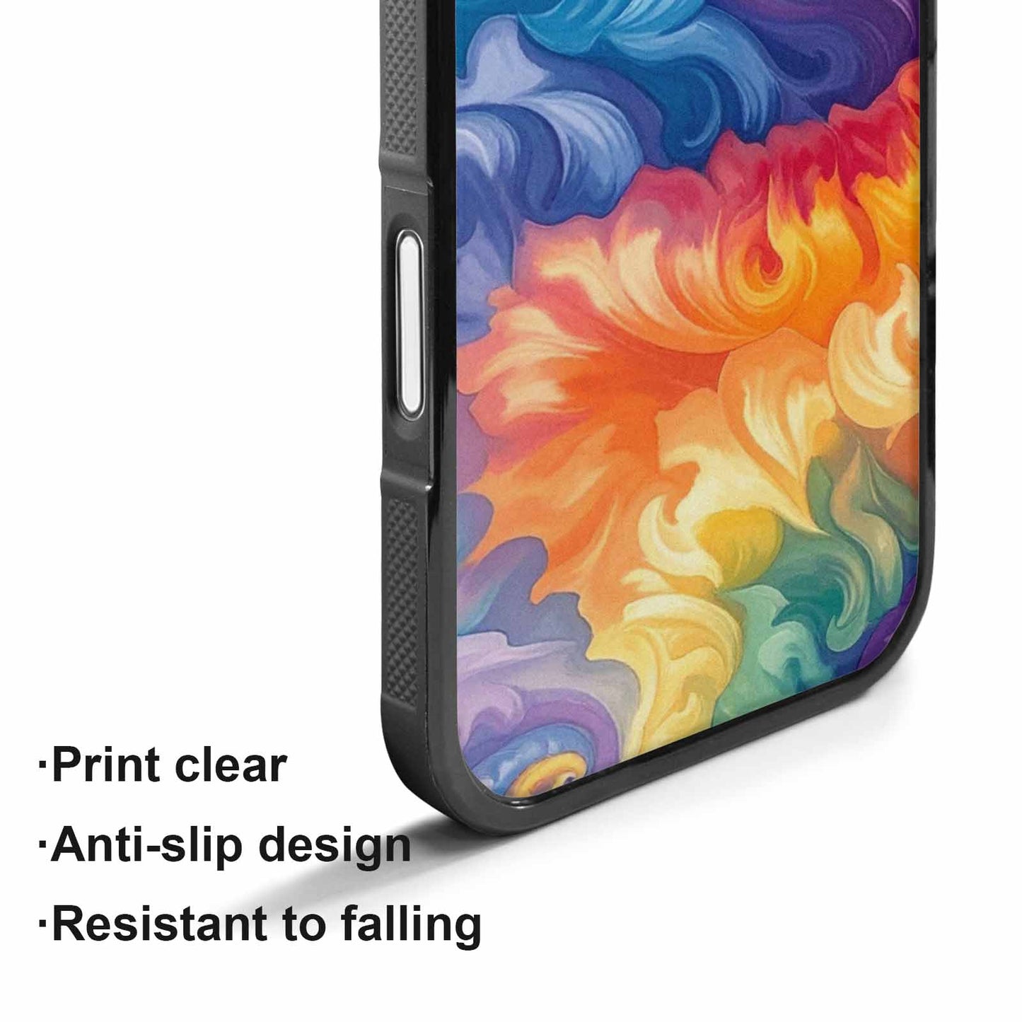 iPhone 17 Case — Tie Dye Swirls Tie Dye Tie, Unique Phone Case Design