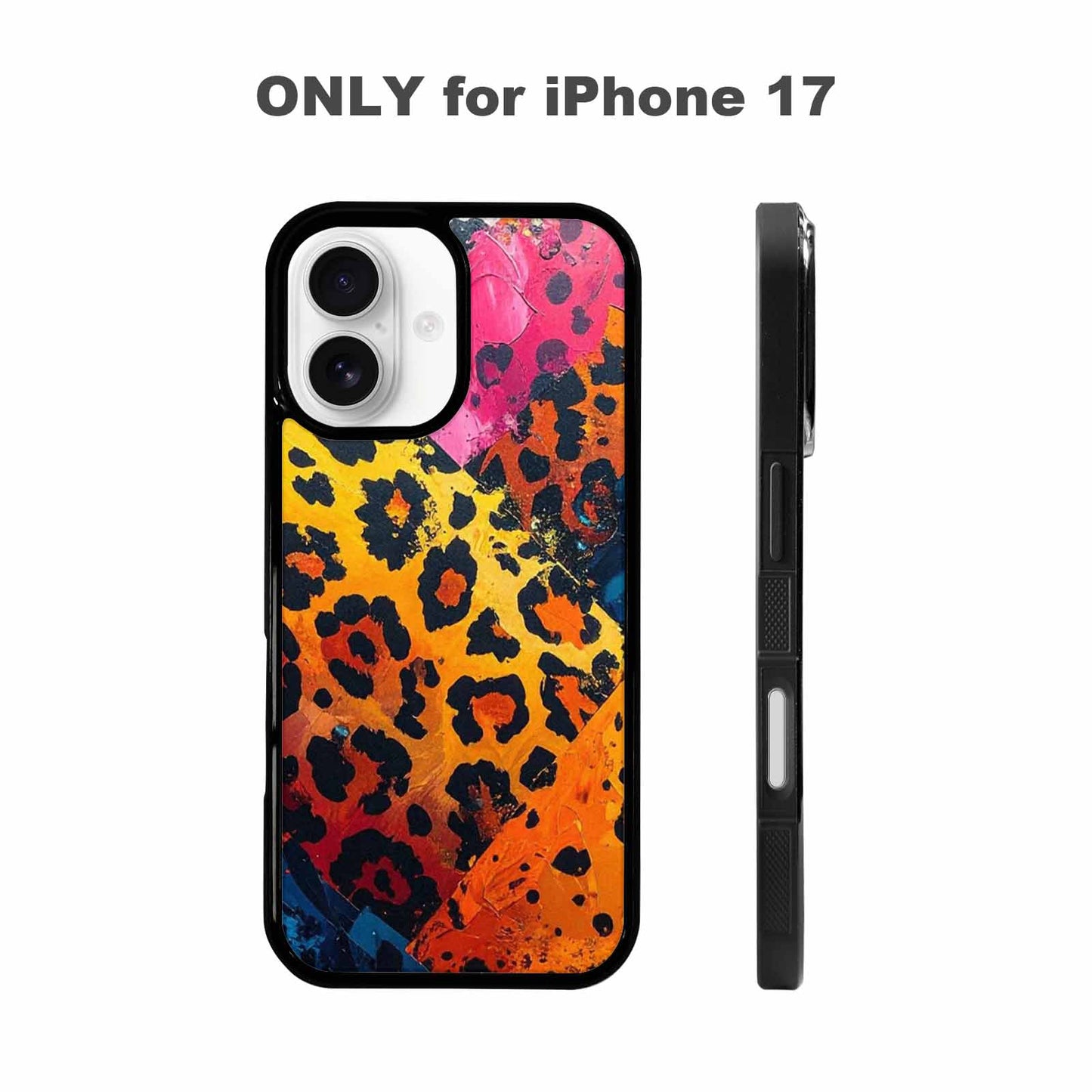 iPhone 17 Case — Full Color Vibrantanimal Print A Animal, Custom Made Phone Cover