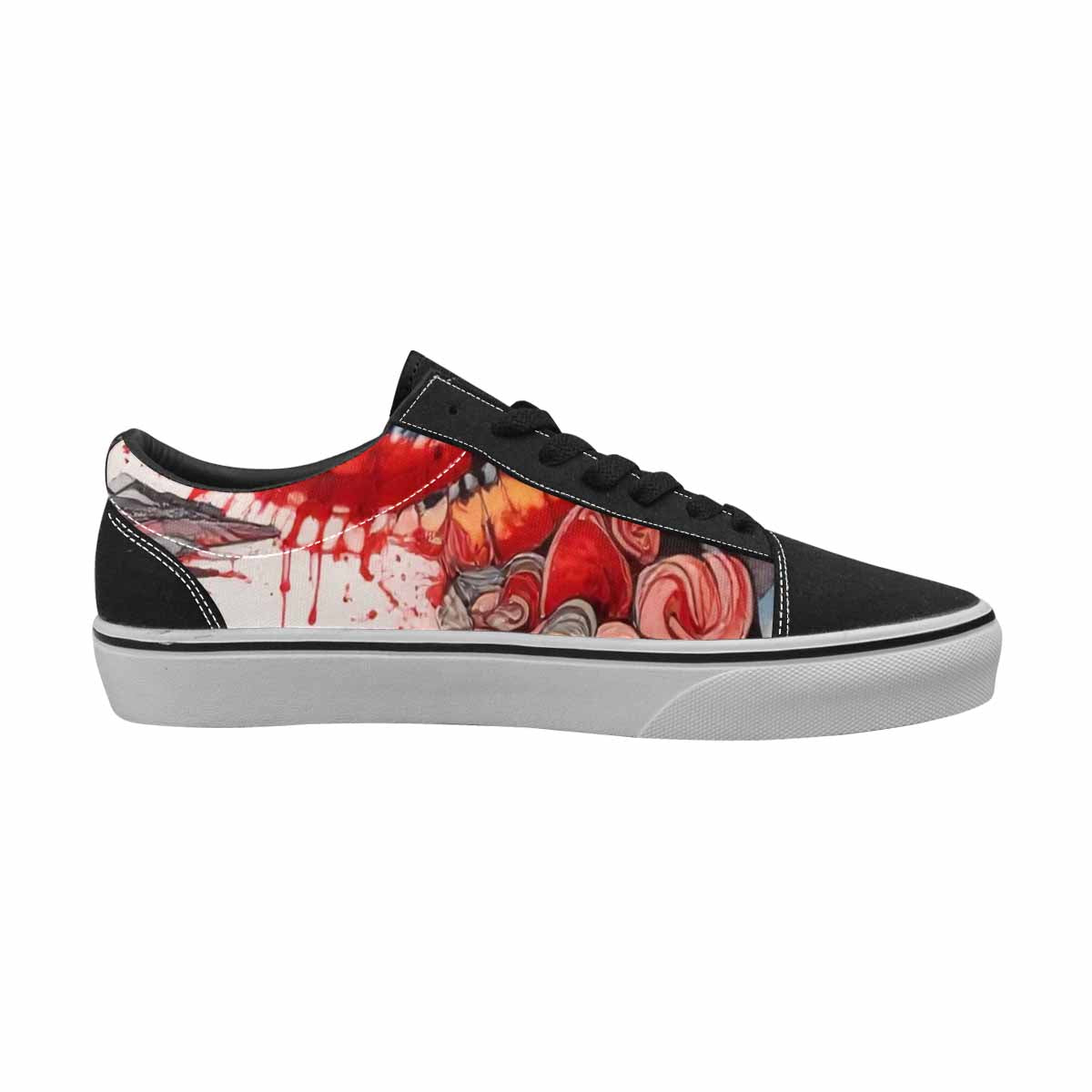 WOMEN'S Tie Lace-Up Canvas Cottagecore Sneakers
