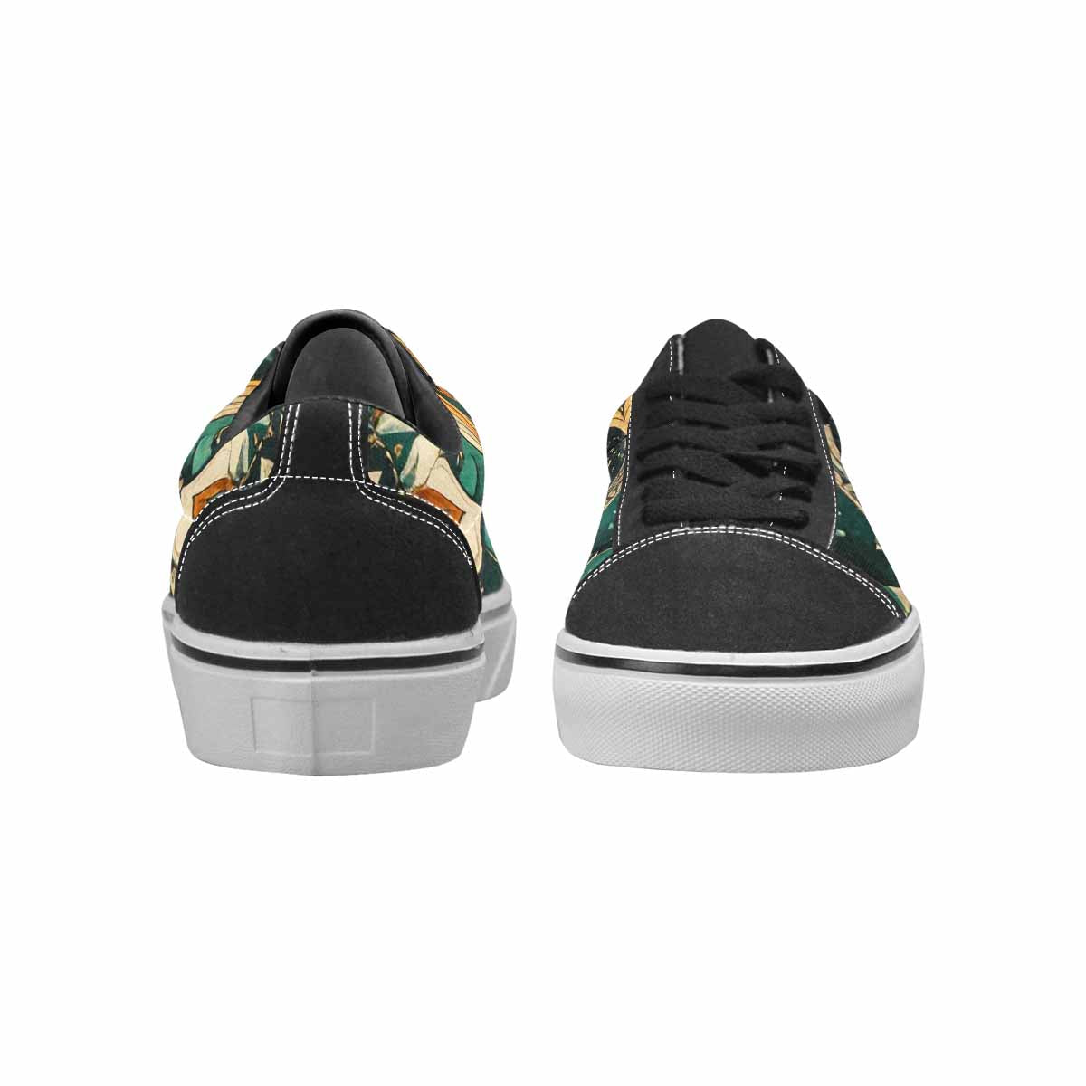 WOMEN'S Mandala Canvas Lace-Up Dark Academia Custom Sneakers