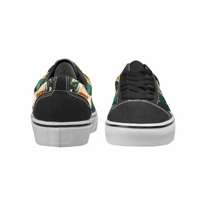 WOMEN'S Mandala Canvas Lace-Up Dark Academia Custom Sneakers