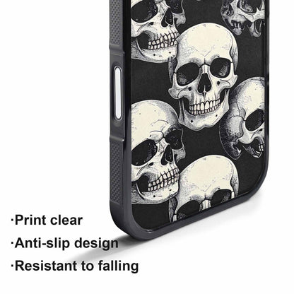 iPhone 17 Air Case — Skull Dark Art Gothic Print Gothic, Custom Made Phone Cover