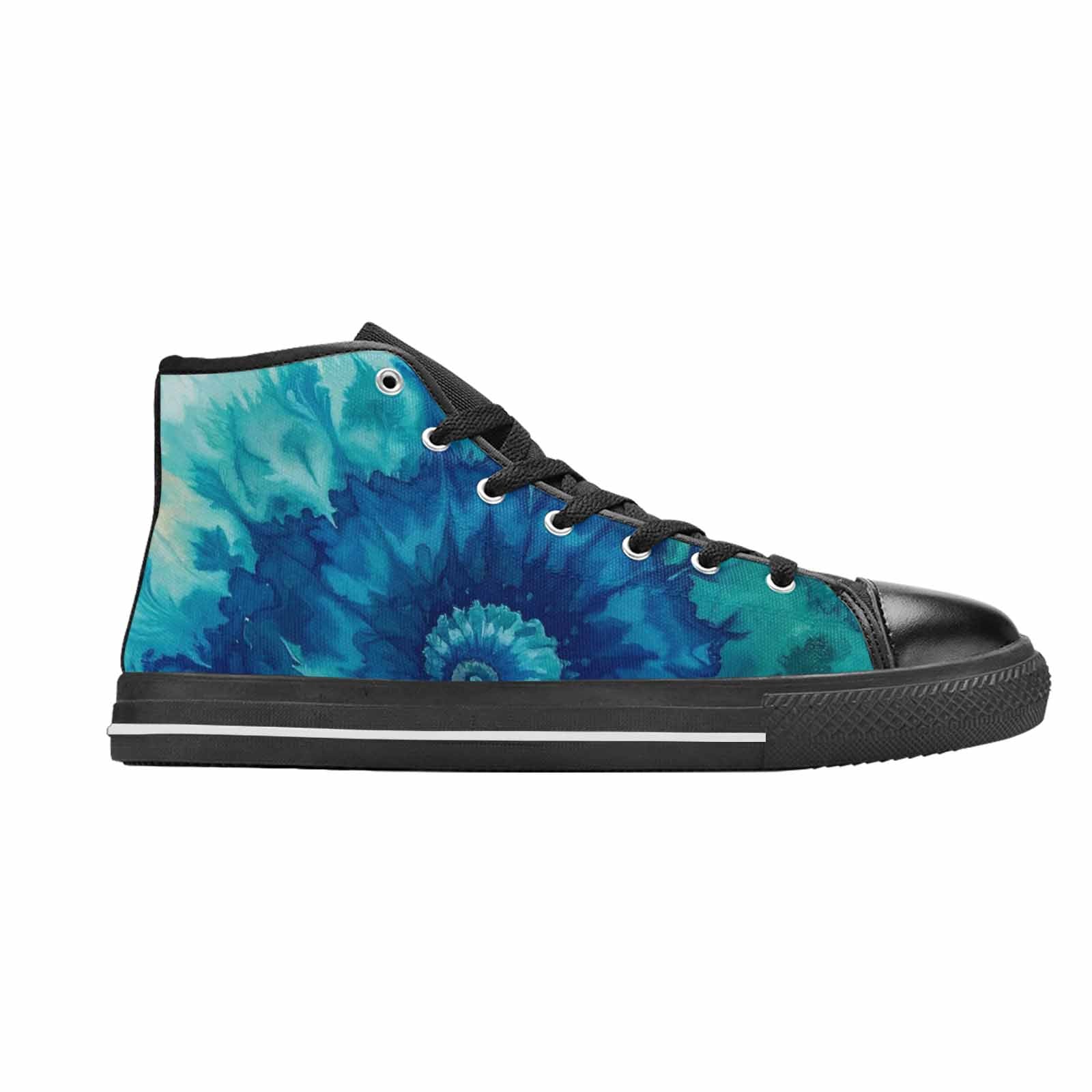 WOMEN'S Tie Dye - High Top Canvas Aesthetic Sneakers