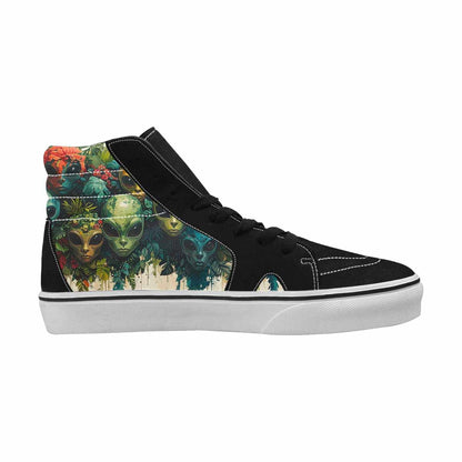 MEN'S Aliens High Top Canvas Aesthetic Shoes