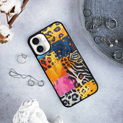 iPhone 16 Plus Case — Full Color Vibrantanimal Print A Frq, Custom Phone Case