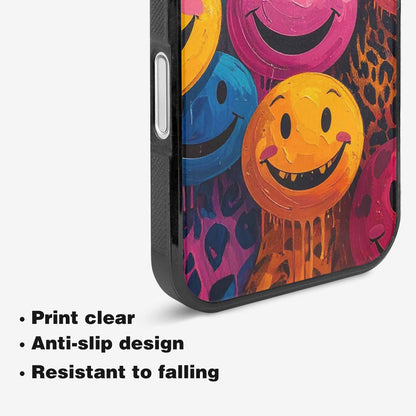 iPhone 16 Plus Case — Smiley Faces Animal Printsmile P7v, Original Design Phone Case