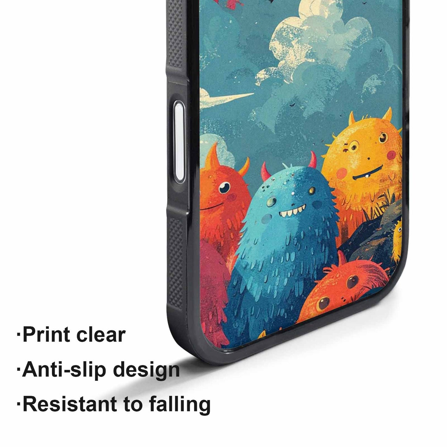 iPhone 17 Pro Max Case — Vintage Monsters Lighthouse Retro Vintage, Customized Protective Case