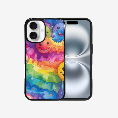 iPhone 16 Case — Smiley Facessmiley Faces Tie D 2b9, Custom Designed Case Cover