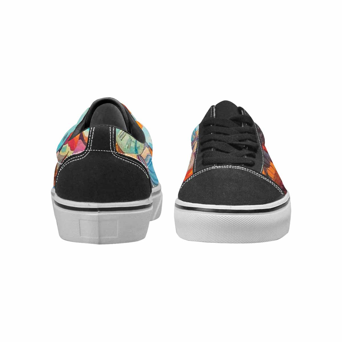 WOMEN'S Surreal Dream Fragment Lace-Up Canvas Surreal Shoes