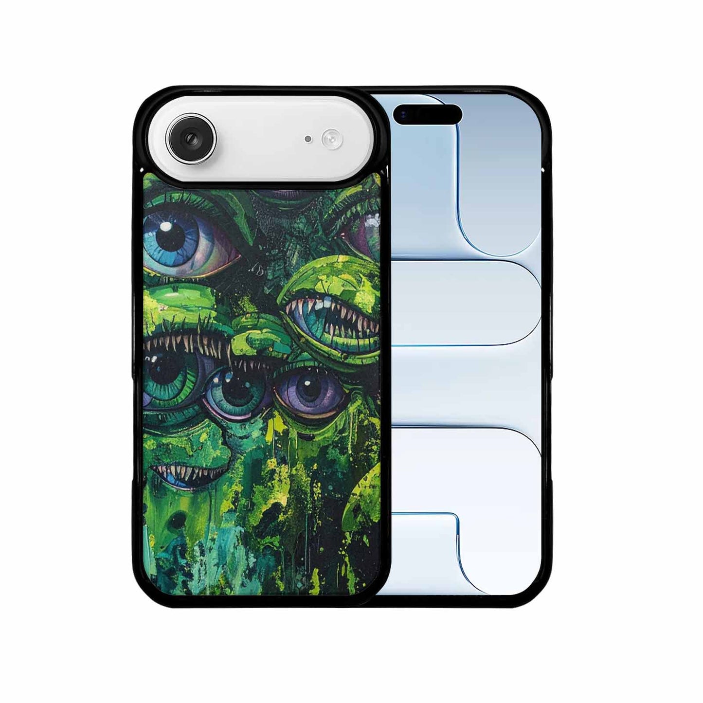 iPhone 17 Air Case — Seamless Repeating Pattern Of Overlapping Cartoon, Custom Designed Case Cover