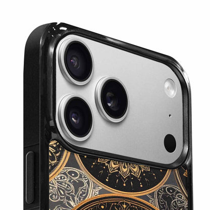 iPhone 17 Pro Max Case — Small Mandala Pattern, Randomly Floral, Custom Phone Case