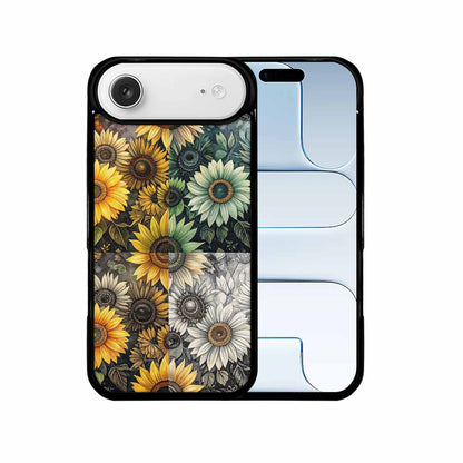 iPhone 17 Air Case — Small Sunflower Pattern Randomly Varying Floral, Personalized Phone Case
