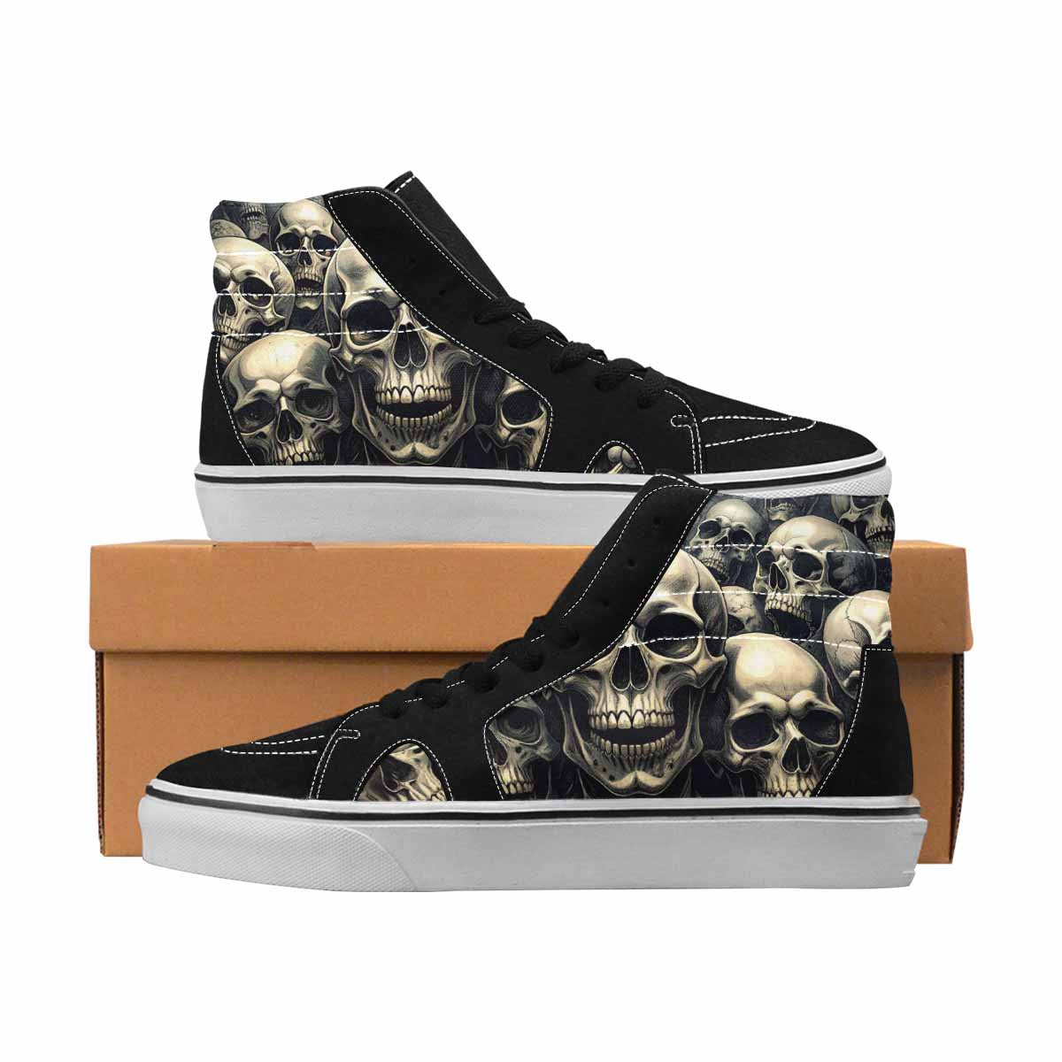 MEN'S Skull Dark Art Gothic Print 1294 Ferion
