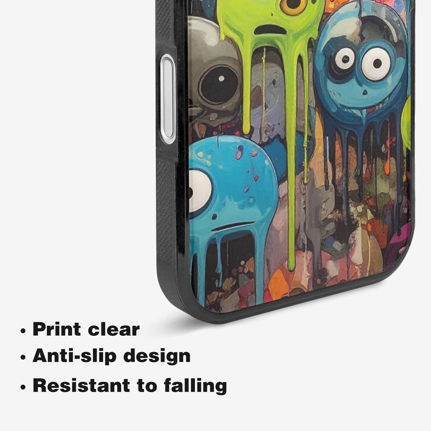 iPhone 16 Case — Aliens Camomelting Aliens Patt Fgd, Custom Print Case Cover