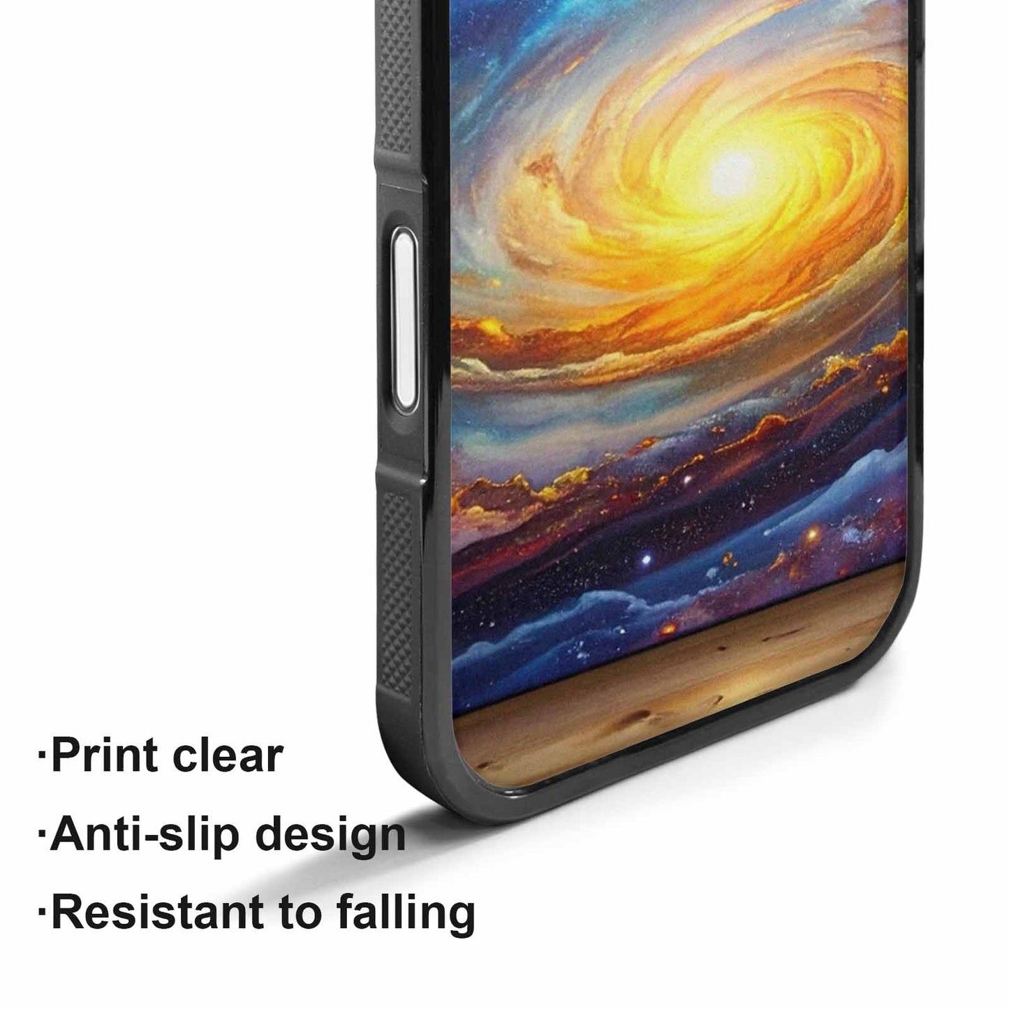iPhone 17 Case — Galaxy Cosmic Print Galaxy Space, Custom Designed Case Cover