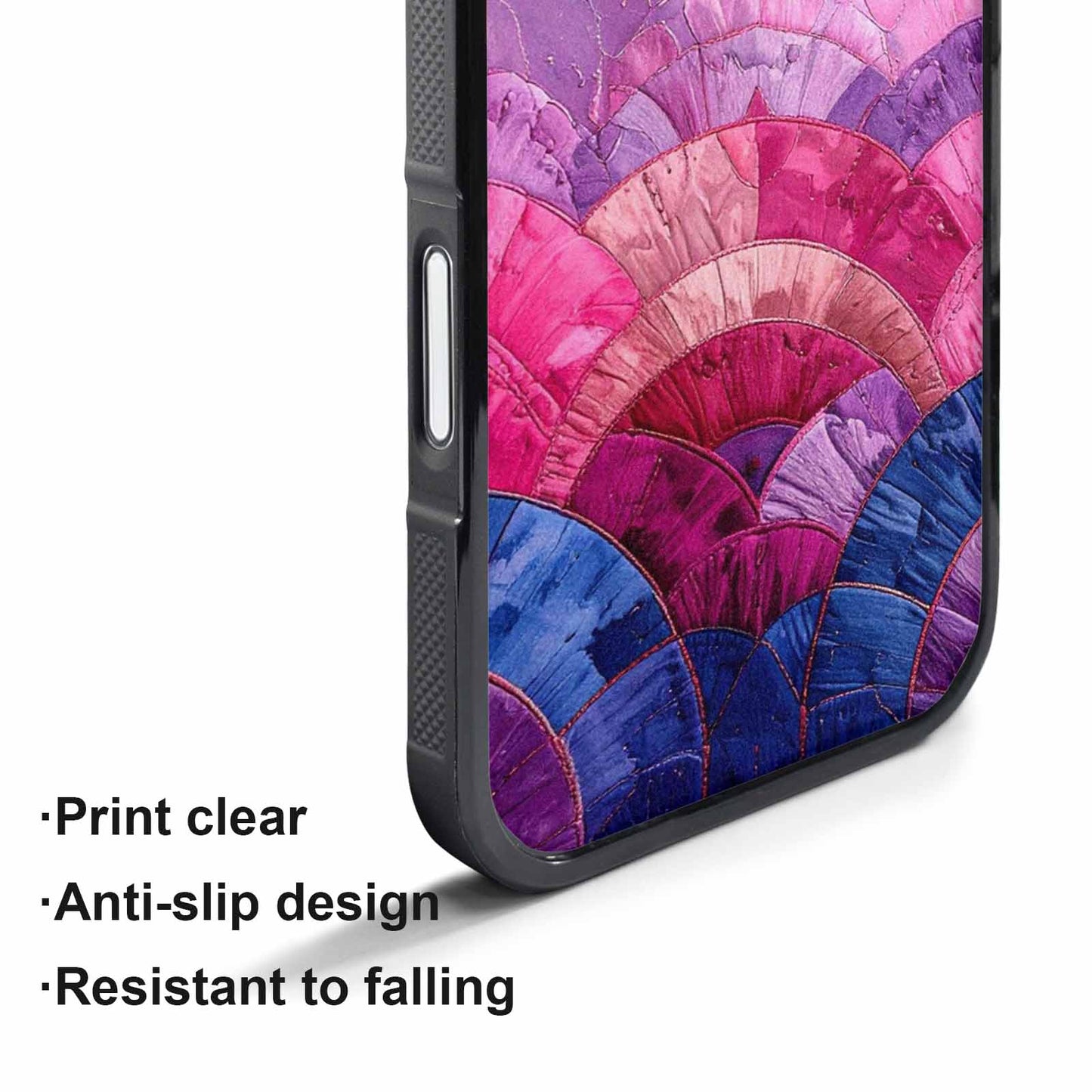 iPhone 17 Pro Max Case — Vivid Camo Bisexual Camo, Custom Print Case Cover