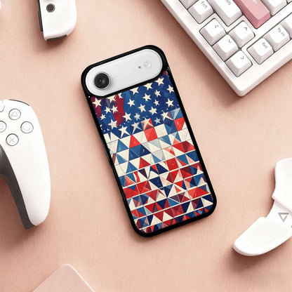 iPhone 17 Air Case — Small American Flag Stars And Galaxy, Custom Designed Case Cover