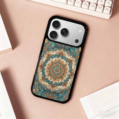 iPhone 17 Pro Case — Small Mandala Pattern Randomly Varying Floral, Custom Made Phone Cover