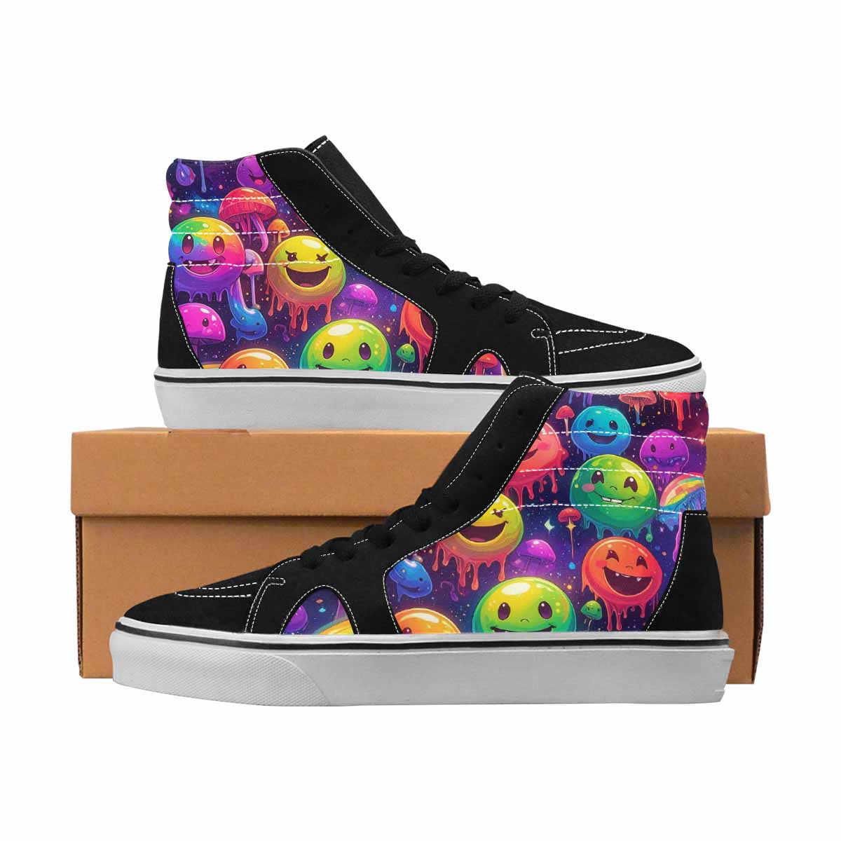 MEN'S Melting Moon Smiley Melting Rainbow Ferion