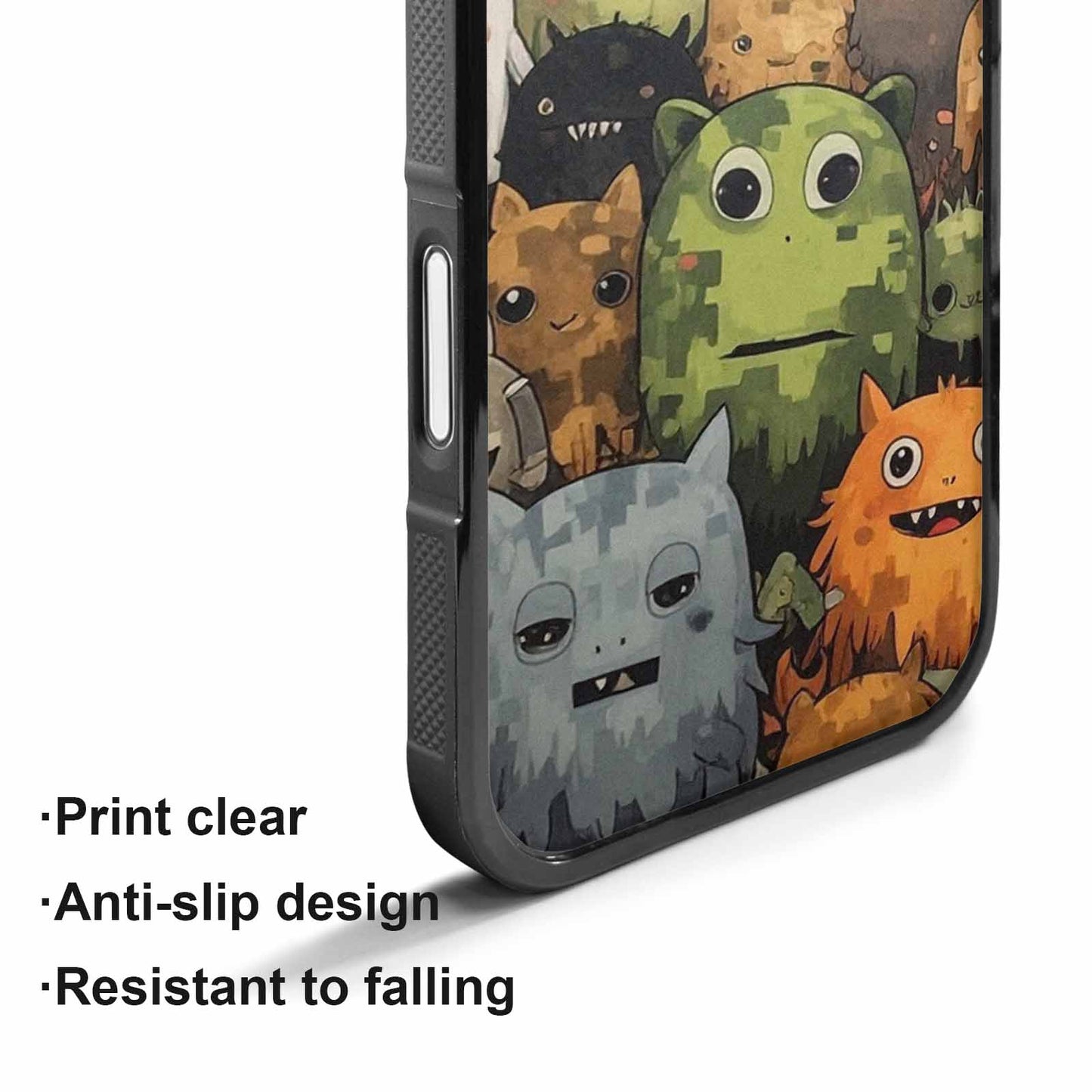 iPhone 17 Case — Monsters Camomonsters Pattern Camo, Customized Protective Case