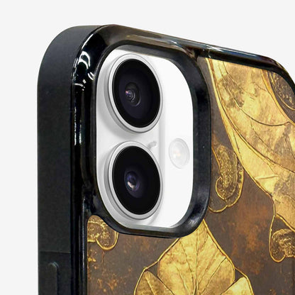 iPhone 16 Plus Case — Klimt Gold Leaf Artwork Pattern, Original Design Phone Case
