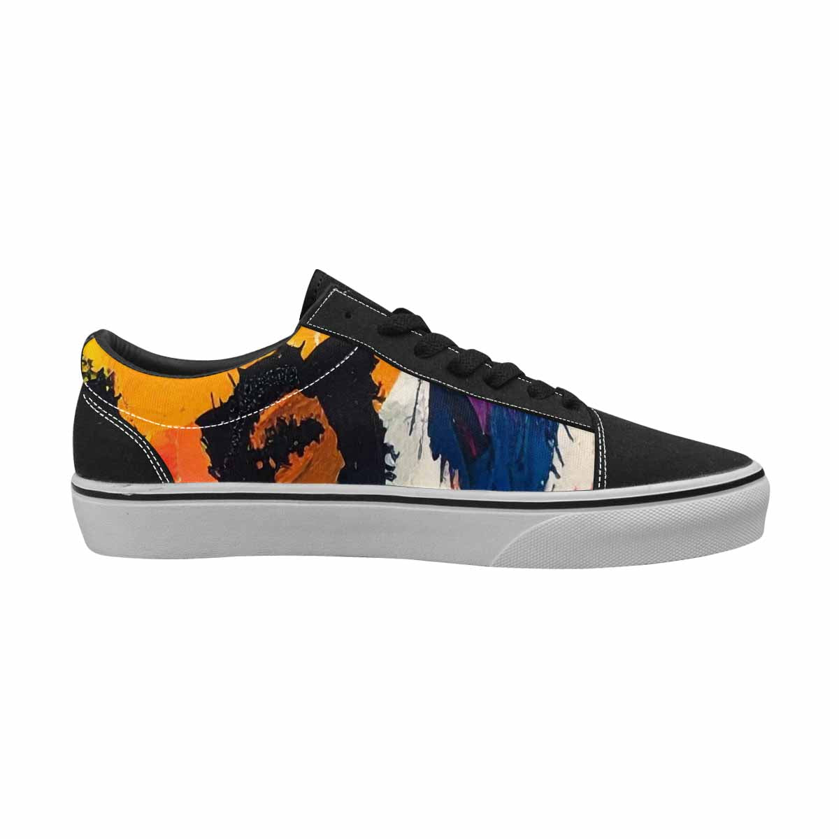 WOMEN'S Full Color Vibrant Animal Lace-Up Canvas Dreamlike Custom Shoes
