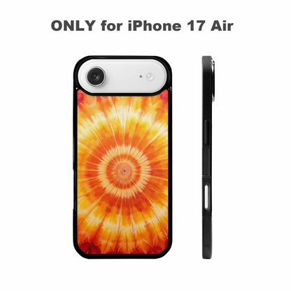 iPhone 17 Air Case — Ombre Tie Dye Warm Custom Tie, Custom Made Phone Cover