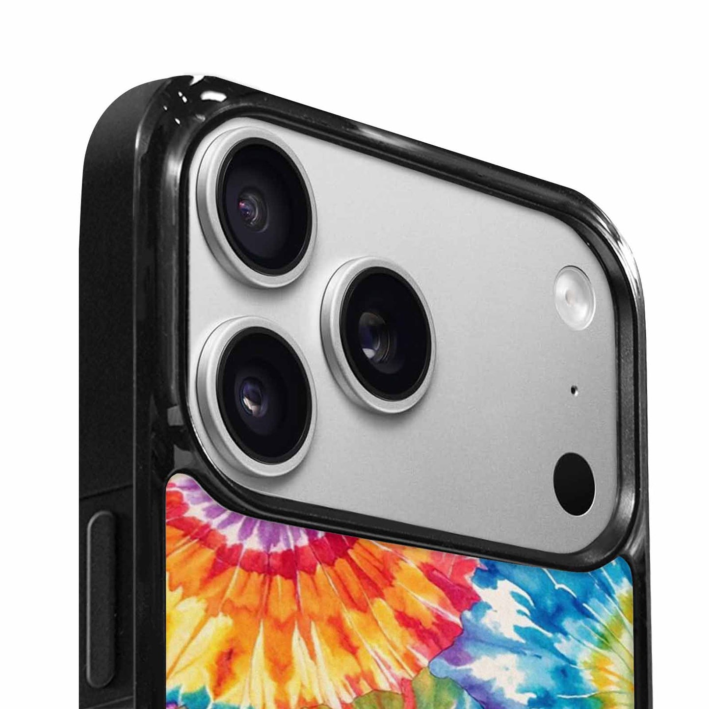 iPhone 17 Pro Case — Small Tie Dye Swirl Pattern Tie, Custom Print Case Cover