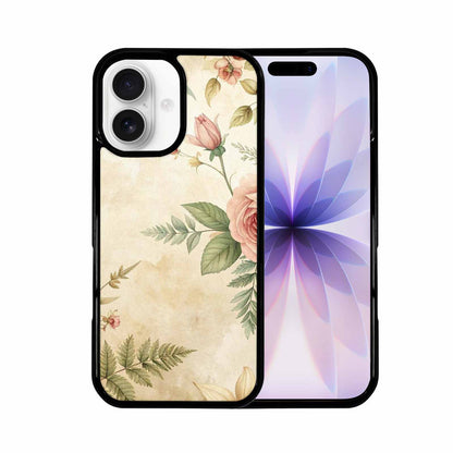 iPhone 17 Case — Vintage Botanical Art Pattern Floral, Custom Print Case Cover