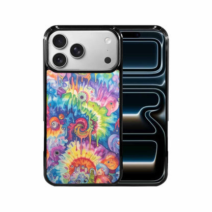 iPhone 17 Pro Max Case — Aliens Tie Dyemelting Aliens Tie Dye, Custom Made Phone Cover