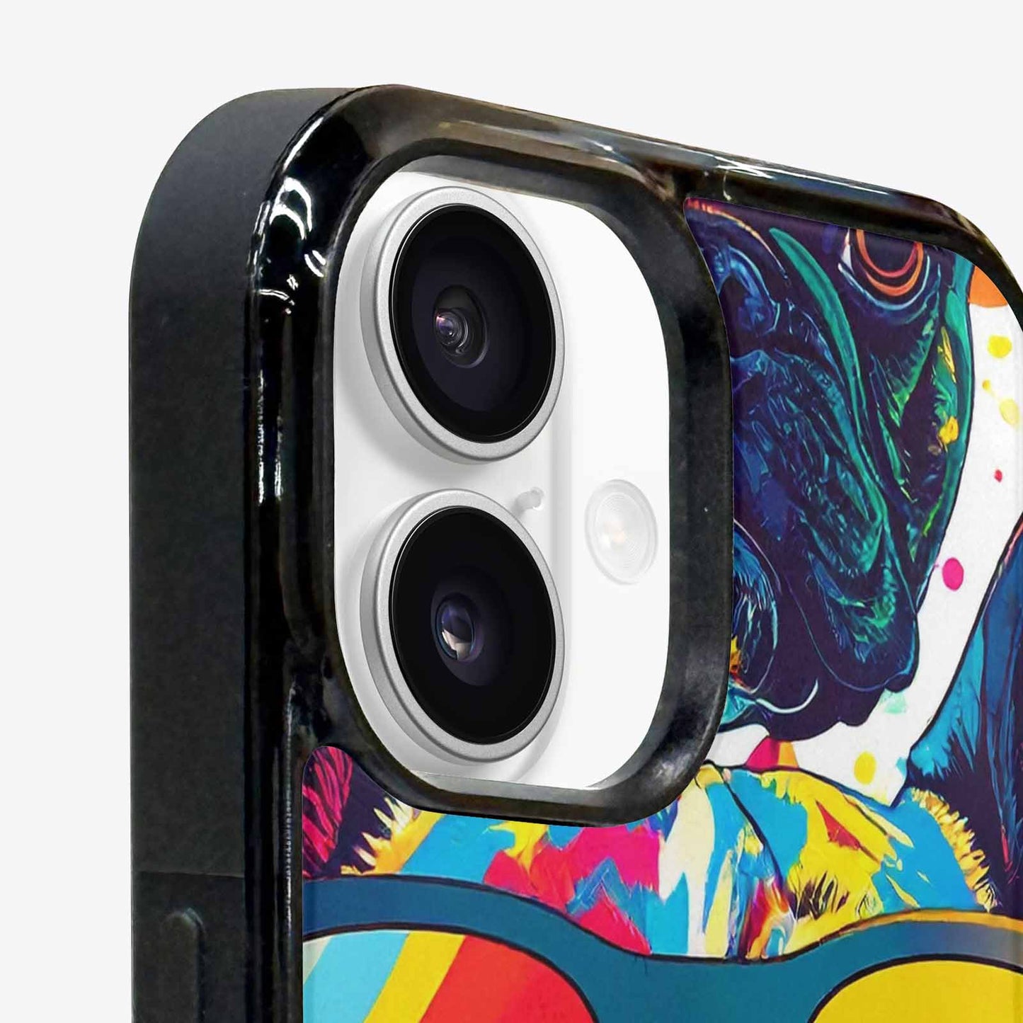 iPhone 16 Plus Case — French Bulldog Pop Art Pattern, Original Design Phone Case