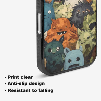 iPhone 16 Case — Monsters Camomonsters Pattern Gsw, Custom Phone Case