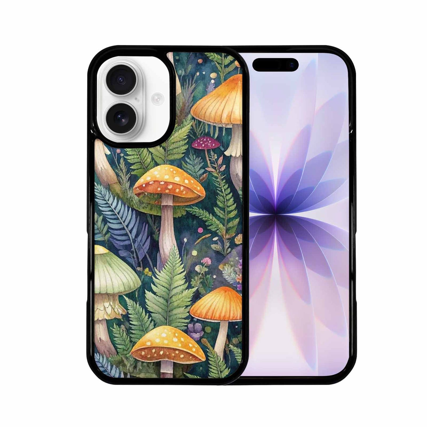 iPhone 17 Case — Mushrooms Botanicalmushrooms P Floral, Custom Art Phone Cover