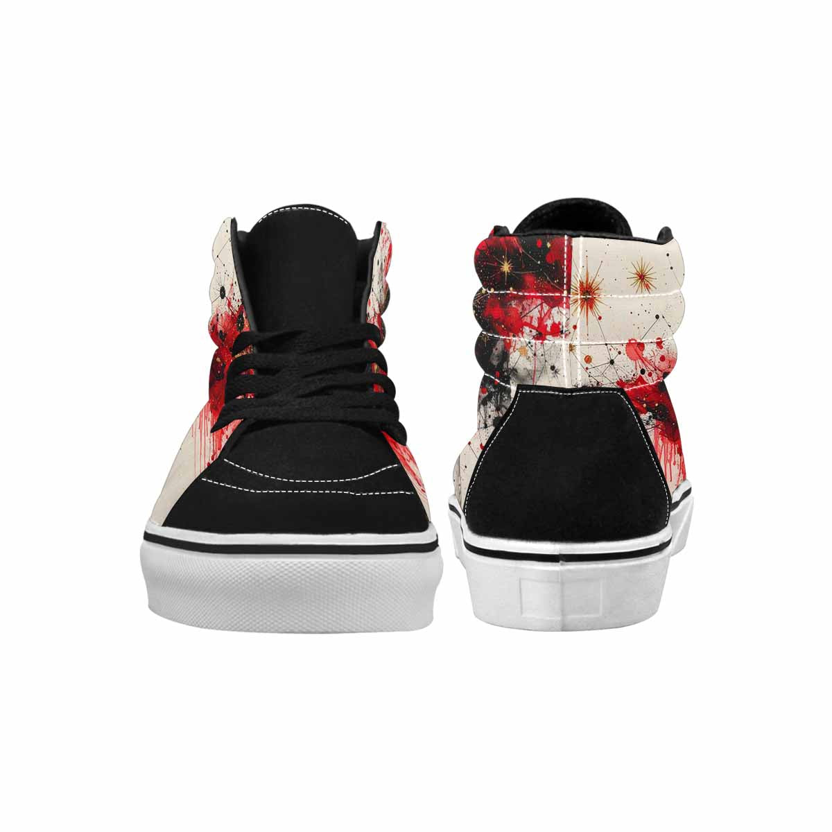 MEN'S Zodiac Constellation High Top Canvas Y2K Custom Shoes