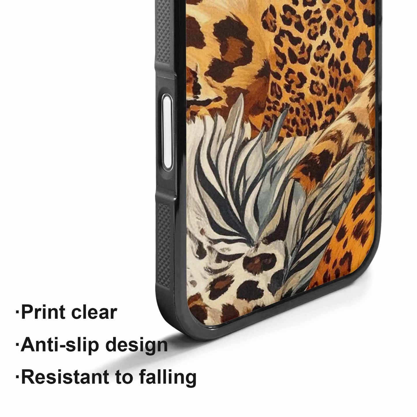 iPhone 17 Case — Small Animal Print Pattern, Animal Print, Custom Designed Case Cover