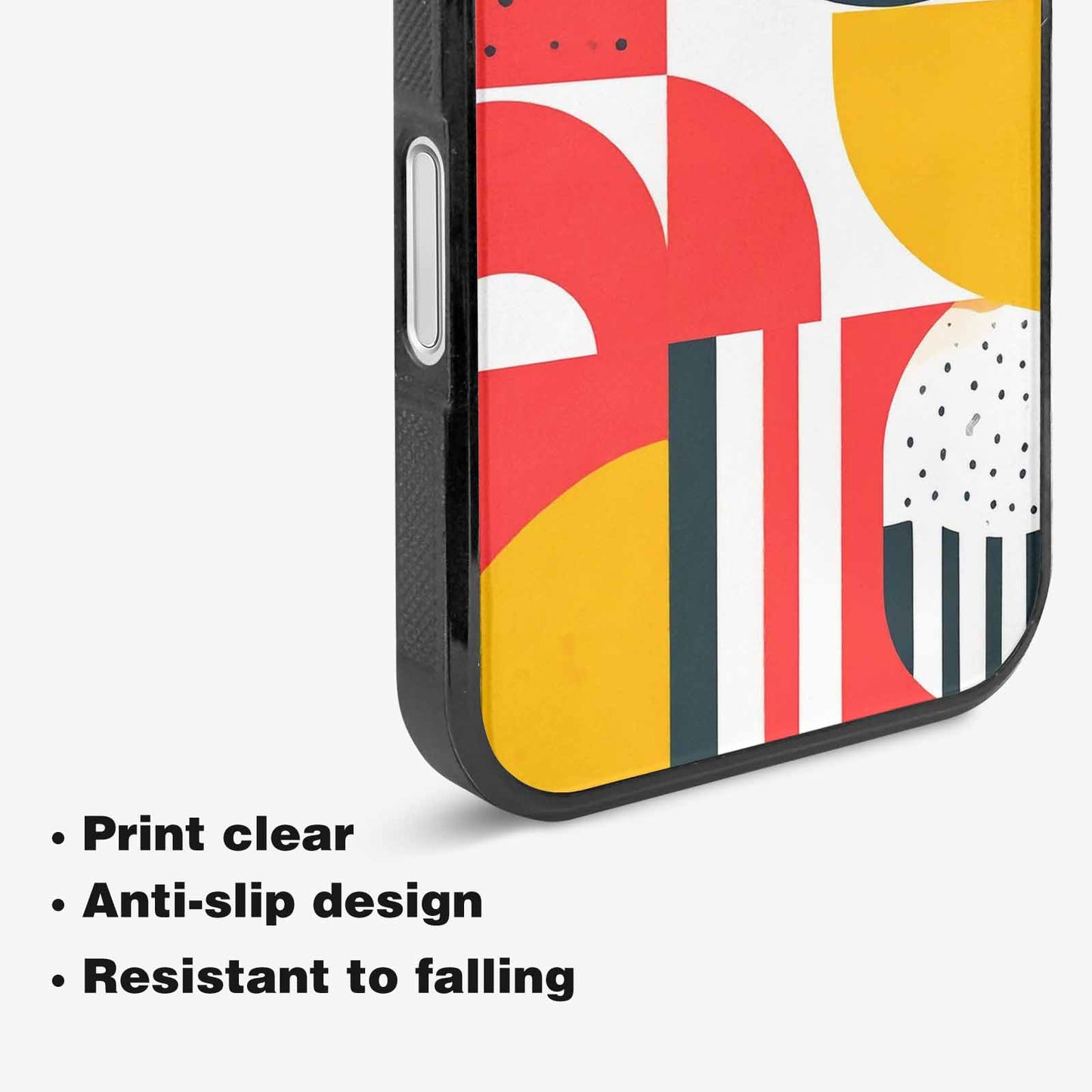 iPhone 16 Plus Case — 1990s Memphis Art Pattern, Original Design Phone Case
