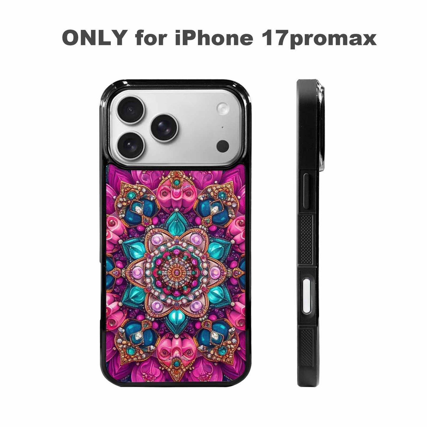iPhone 17 Pro Max Case — Skull Dark Art Gothic Print Gothic, Customized Protective Case