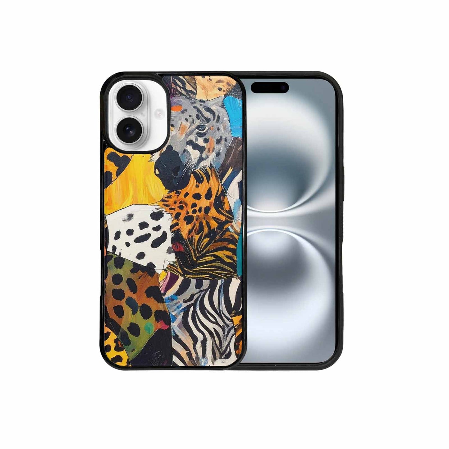 iPhone 16 Plus Case — Full Color Vibrantanimal Print A Ekr, Customized Protective Case