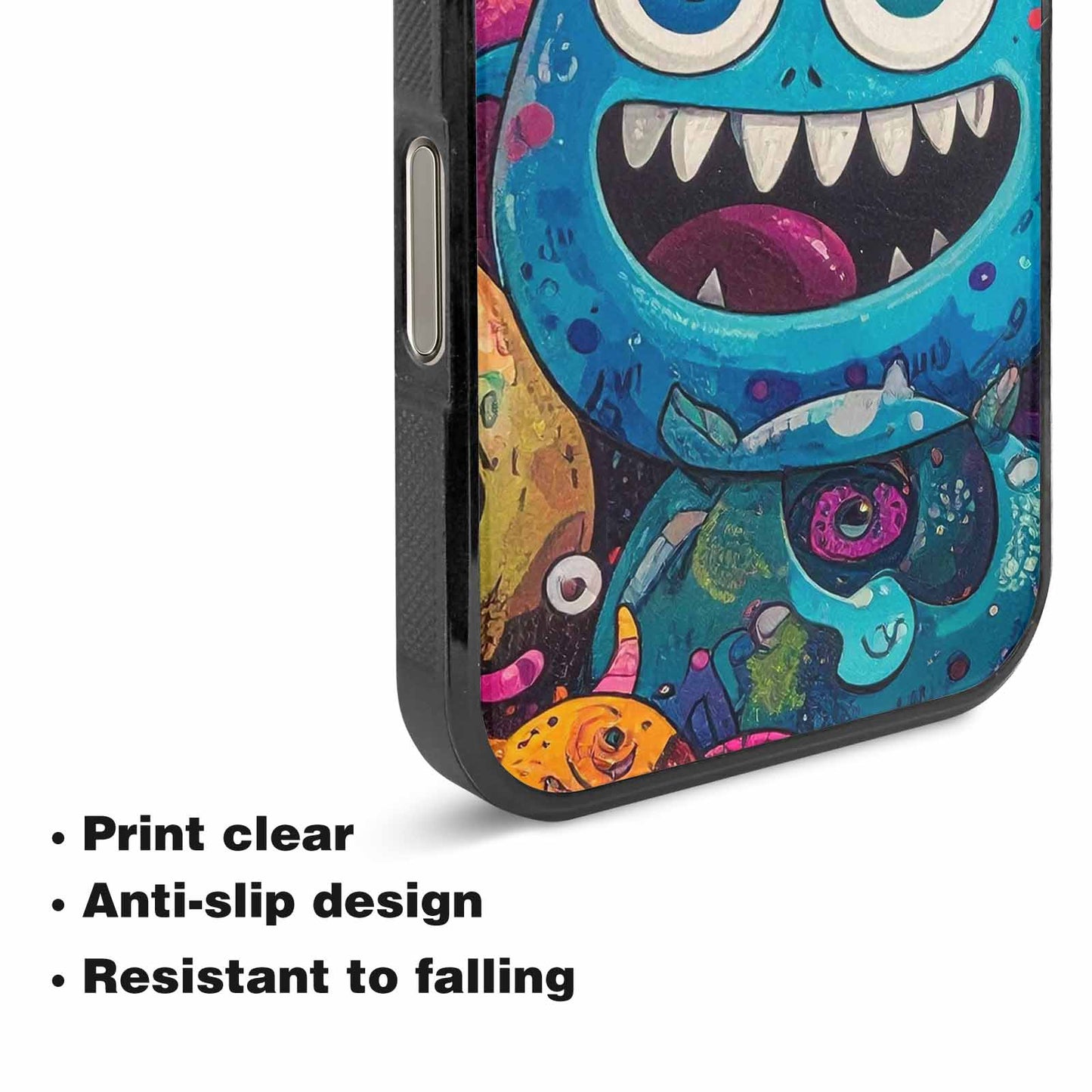 iPhone 16 Pro Max Case — Goofy Cartoon Monster, Custom Designed Case Cover