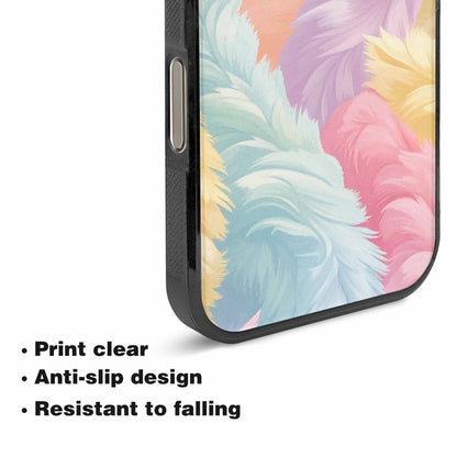 iPhone 16 Pro Max Case — Zebra Pastel Rainbow, Custom Printed Phone Case