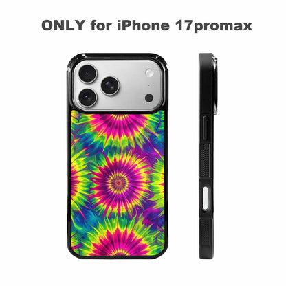 iPhone 17 Pro Max Case — Tie Dye Neon Acid Tie Dye, Custom Phone Case
