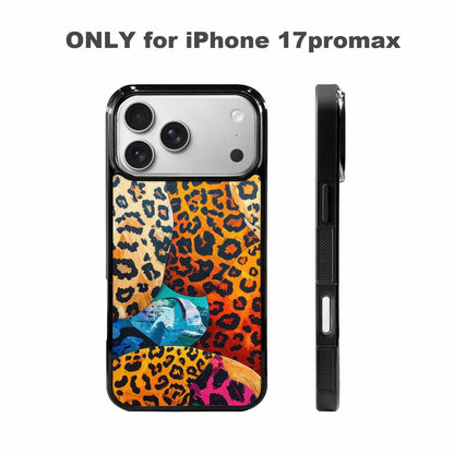 iPhone 17 Pro Max Case — Full Color Vibrant Animal Print, Customized Protective Case