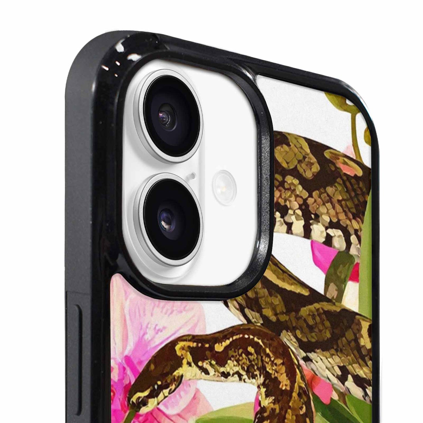 iPhone 17 Case — Snakes Print Floral Seamless Floral, Personalized Phone Case