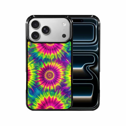 iPhone 17 Pro Max Case — Tie Dye Neon Acid Tie Dye, Custom Phone Case