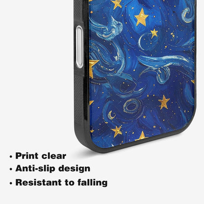 iPhone 16 Case — Starry Night Galaxy, Personalized Phone Case
