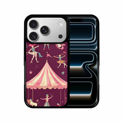 iPhone 17 Pro Case — Vintage Circus Art Pattern Retro Vintage, Custom Made Phone Cover