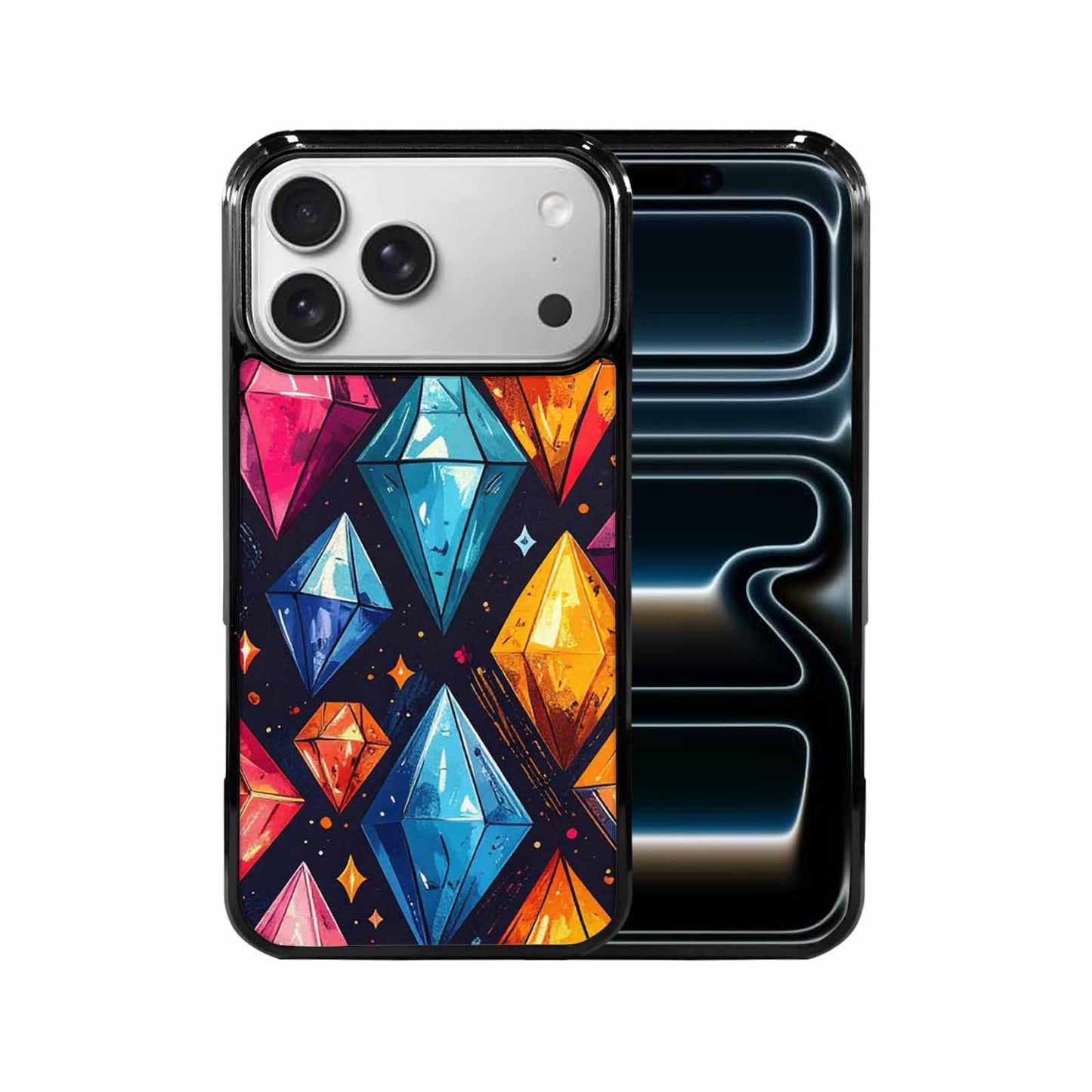 iPhone 17 Pro Max Case — Vintage Summer Diamond Retro Vintage, Original Design Phone Case